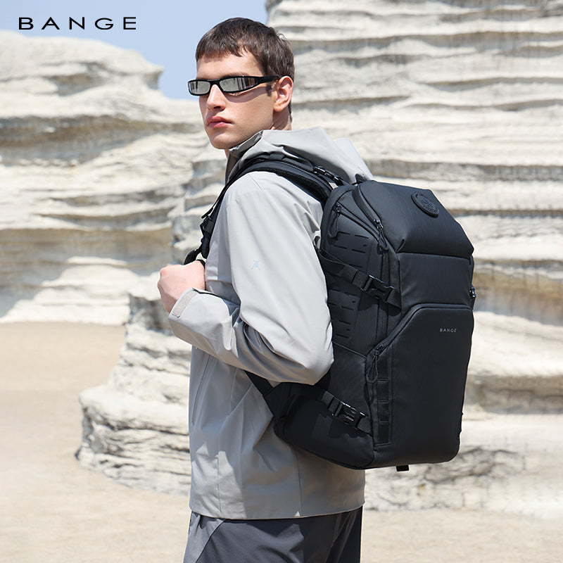 Outdoor Computer Backpack BANGE 40L Outdoor Laptop Backpack - Durable Travel & Hiking Daypack