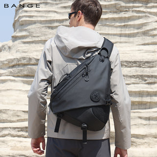 BANGE Outdoor Crossbody Chest Bag for Cycling Sports & Travel