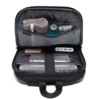 Slim Laptop Backpack with USB Charging Port, Waterproof Business Backpack