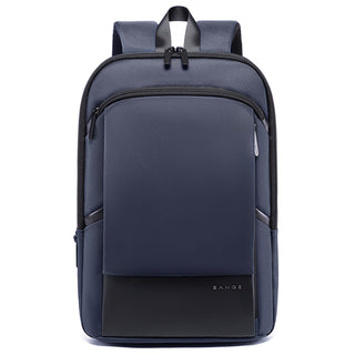 Slim Laptop Backpack with USB Charging Port, Waterproof Business Backpack