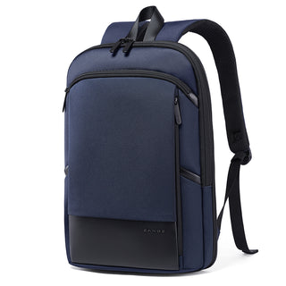 Slim Laptop Backpack with USB Charging Port, Waterproof Business Backpack