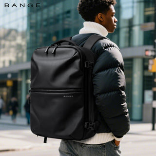 BANGE  travel backpack Men Vacuum Compression Laptop Backpack
