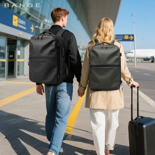 BANGE  travel backpack Men Vacuum Compression Laptop Backpack