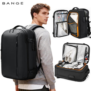 BANGE Large Capacity Multi-functional Laptop Backpack Travel Business bag