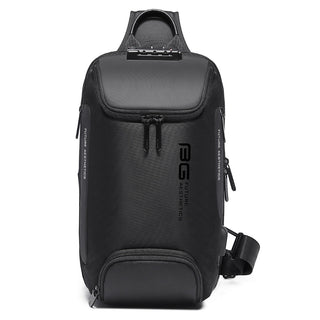 Lightweight Waterproof Sling Bag Durable Crossbody Bag with USB Charging