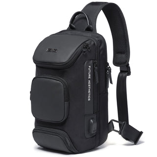 Sling Bag Lightweight Shoulder Pack with Multiple Pockets